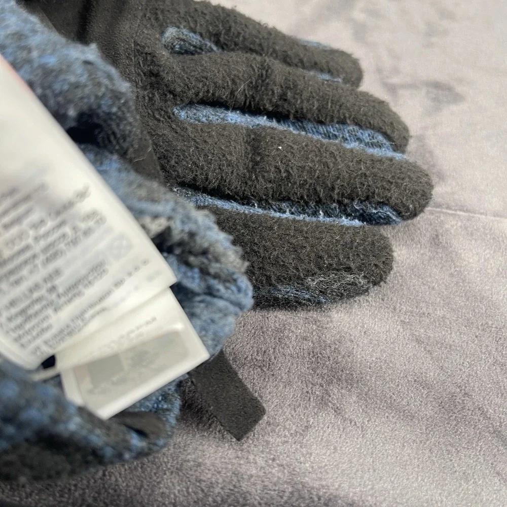 The North Face Etip Recycled Gloves Men's XL Blue Touchscreen Winter Warm